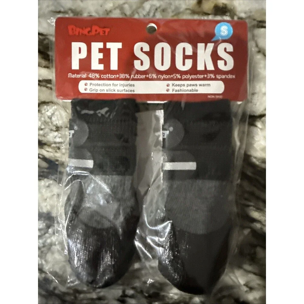 Dog Socks for Outdoor Anti Slip Waterproof Sz Small ~ Brand New